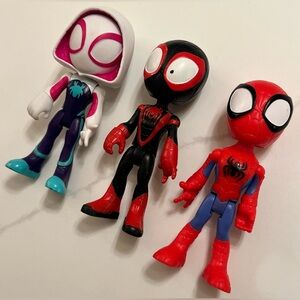 Marvel Spidey & His Amazing Friends Ghost-Spider, Spidey & Miles Morales Action